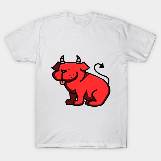 Demon Puppy T-Shirt by dr.eren985@gmail.com